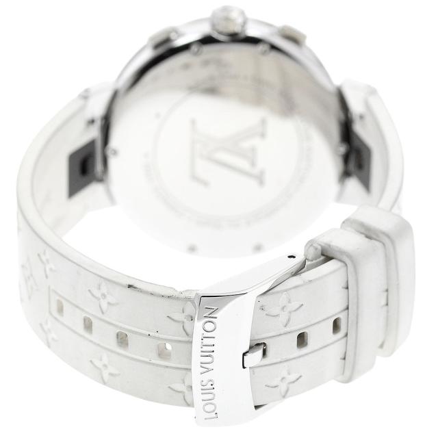 ルイ・ヴィトン LOUIS VUITTON Q8G00 タンブール ムーンスター デイト クロノグラフ クォーツ レディース _956537_2