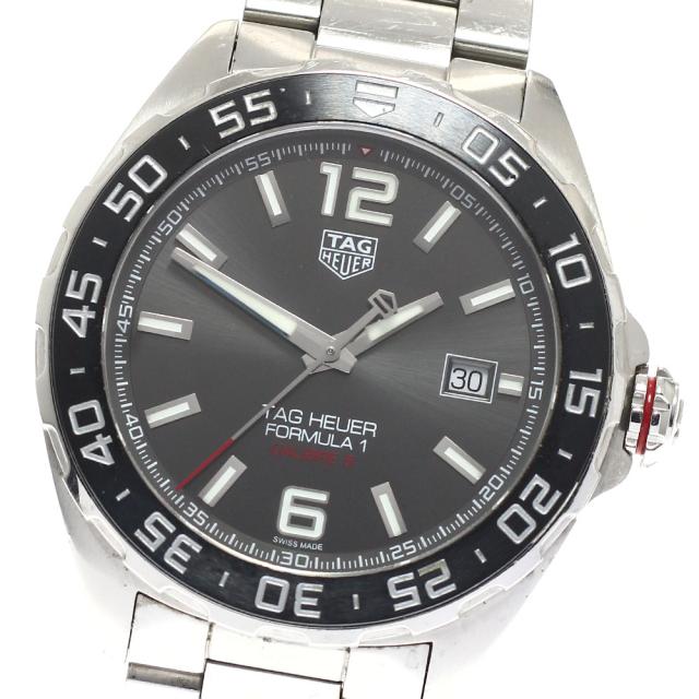 訳あり タグホイヤー TAG HEUER WAZ2011 フォーミュラー1 デイト キャリバー5 自動巻き メンズ _863928
