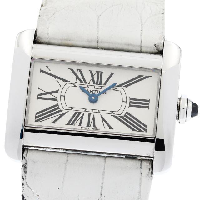 カルティエ CARTIER W6300255 ミニタンクディバン クォーツ レディース _955617