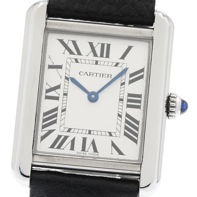 カルティエ CARTIER WSTA0030 タンクソロSM クォーツ レディース 良品 保証書付き_956067 213,400円