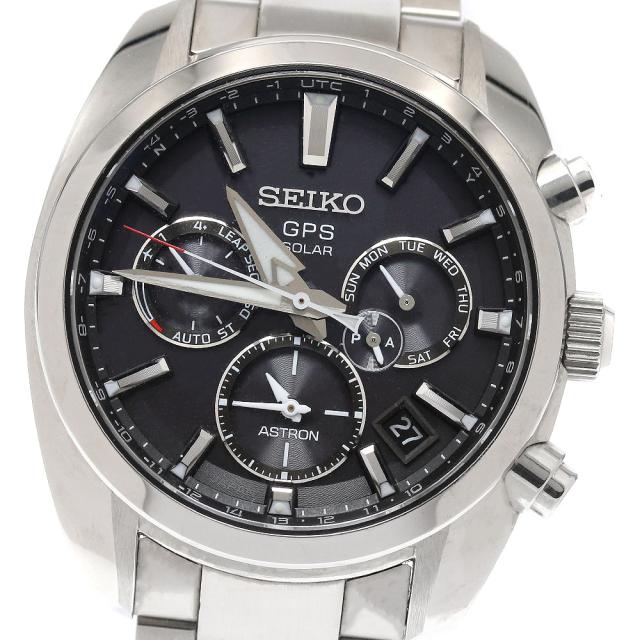 セイコー SEIKO SBXC021/5X53-0AJ0 アストロン クロノグラフ ソーラー電波 メンズ 箱・保証書付き_956963