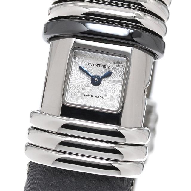 カルティエ CARTIER WT000730 デクラレーション クォーツ レディース 良品 _949623
