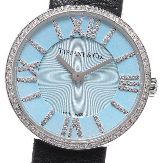 ティファニー TIFFANY&amp;Co. 62867442/ アトラス ダイヤベゼル クォーツ レディース 保証書付き_956774