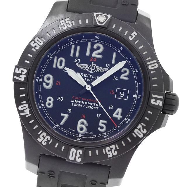 ブライトリング BREITLING X74320 コルト スカイレーサー デイト クォーツ メンズ 箱・保証書付き_956921