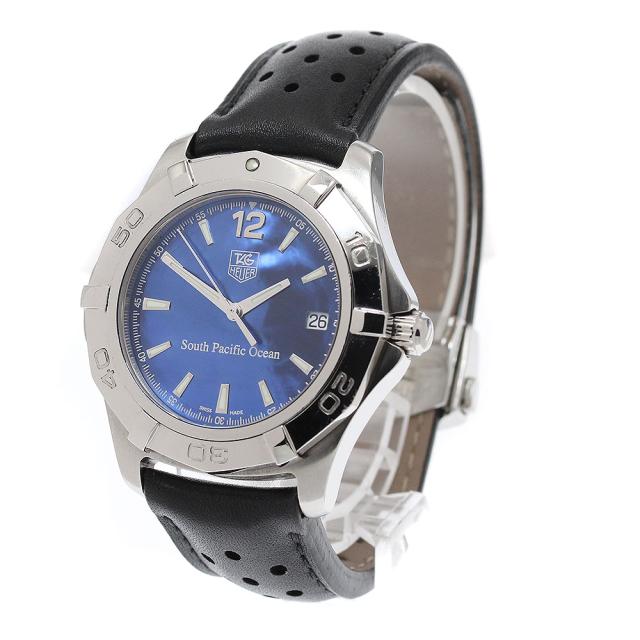 タグホイヤー TAG HEUER WAF211P アクアレーサ− サウスパシフィックオーシャン 限定300本 自動巻き メンズ 保証書付き_950299_2