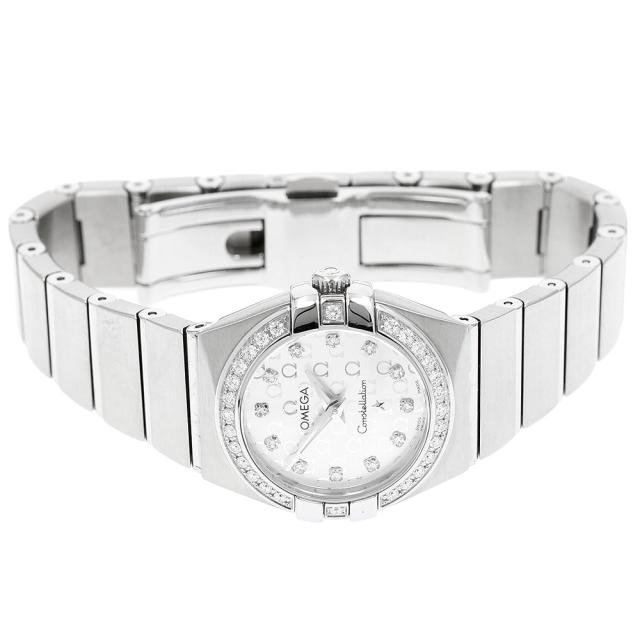 オメガ OMEGA 123.15.24.60.52.001 コンステレーション ダイヤベゼル 12P クォーツ レディース 良品 保証書付き_957757_2