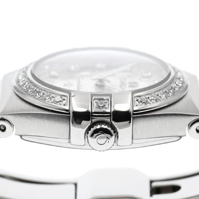 オメガ OMEGA 123.15.24.60.52.001 コンステレーション ダイヤベゼル 12P クォーツ レディース 良品 保証書付き_957757_5