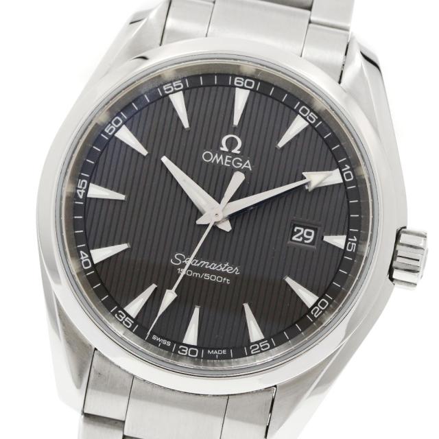 オメガ OMEGA 231.10.39.61.06.001 シーマスター アクアテラ デイト クォーツ メンズ 良品 _940149