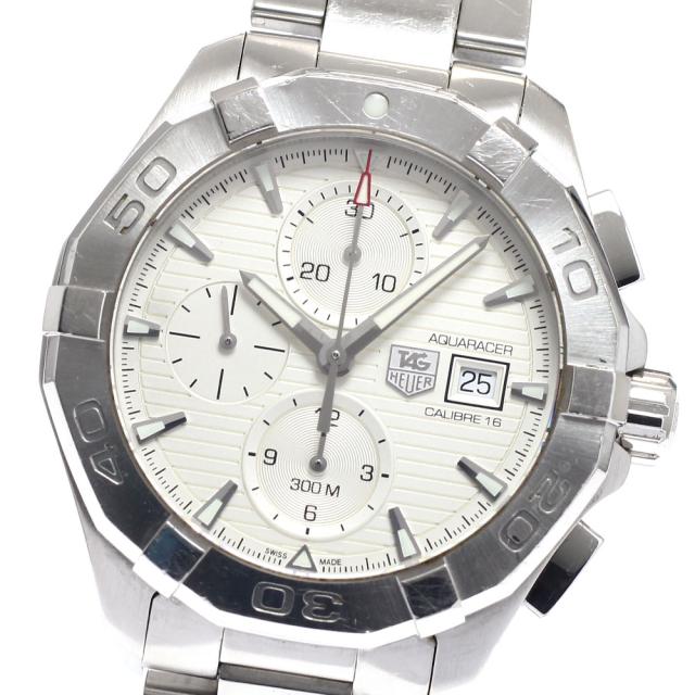 訳あり タグホイヤー TAG HEUER CAY2111 アクアレーサー クロノグラフ 自動巻き メンズ _944160