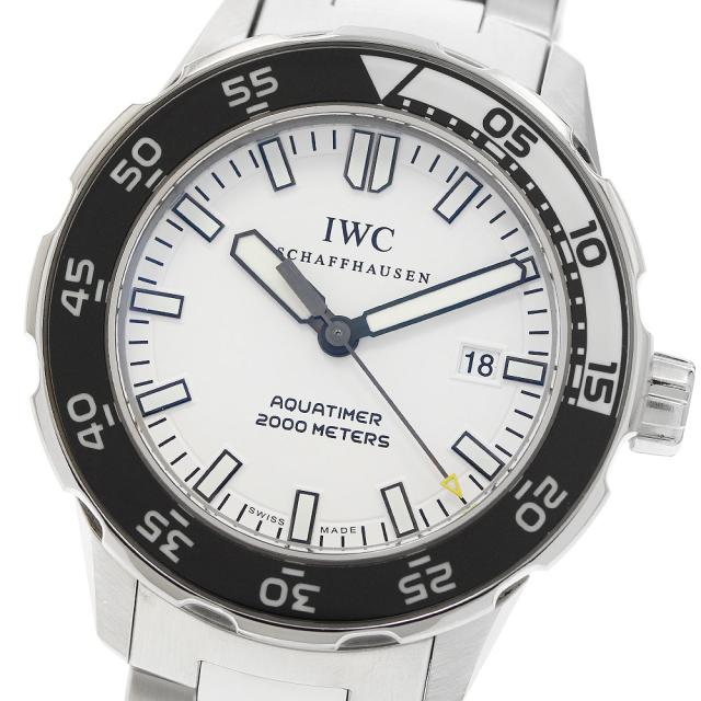 IWC IWC SCHAFFHAUSEN IW356805 アクアタイマー デイト 自動巻き メンズ 良品 _944838