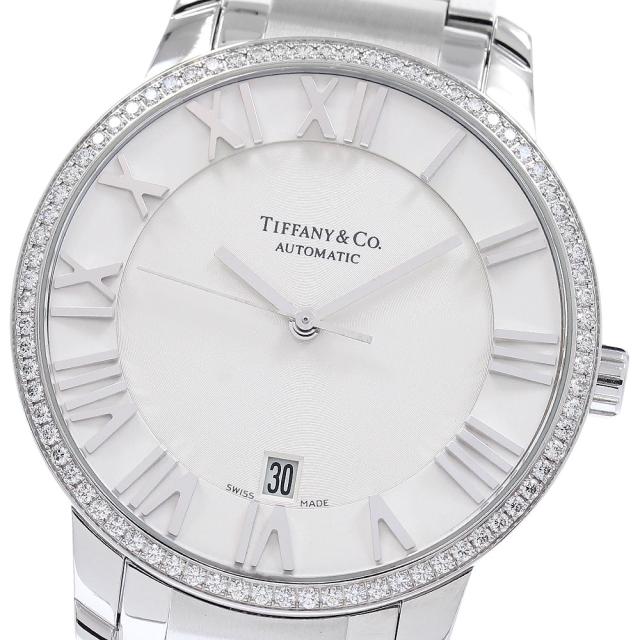 ティファニー TIFFANY&amp;Co. Z1801.68.10B21A00A アトラスドーム ダイヤベゼル 自動巻き メンズ _957119