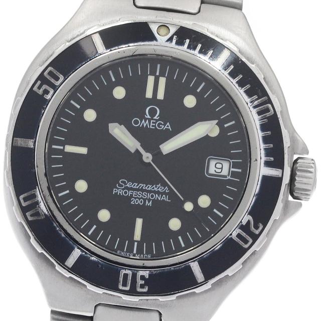 オメガ OMEGA シーマスター200ｍ デイト クォーツ メンズ _957501