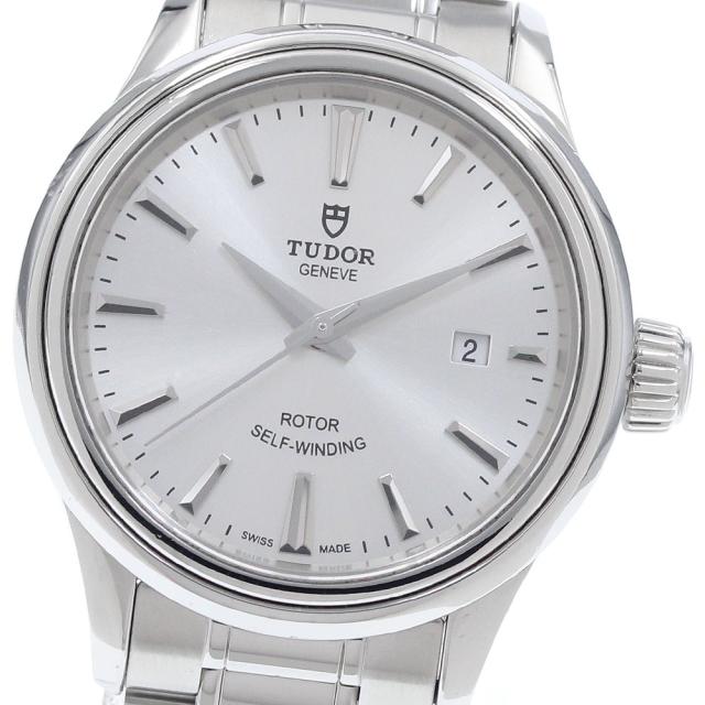 チュードル TUDOR 12100 スタイル デイト 自動巻き レディース 保証書付き_951878