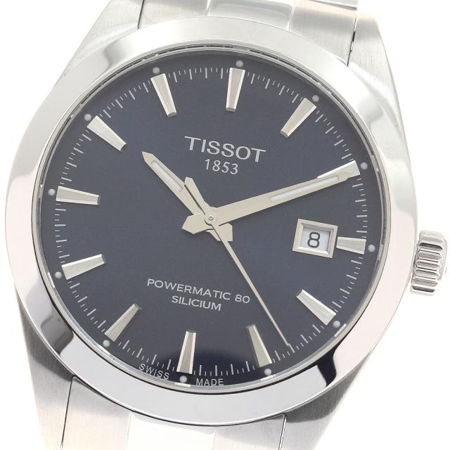 ティソ TISSOT T127407 ジェントルマン パワーマティック80 自動巻き メンズ 美品 箱・保証書付き_955171