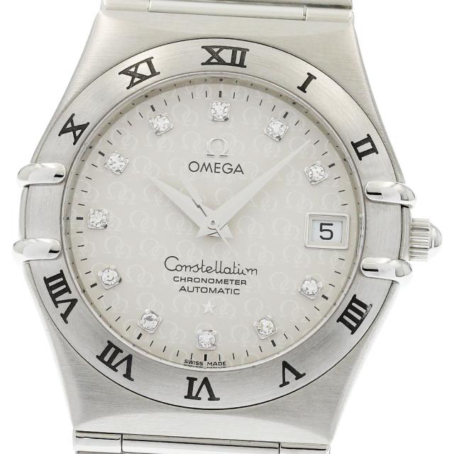 オメガ OMEGA 1504.35 コンステレーション 50周年 デイト 11Pダイヤ 自動巻き メンズ 美品 _957822