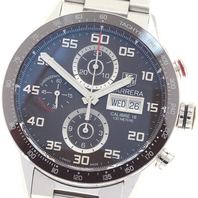 タグホイヤー TAG HEUER CV2A1S カレラ キャリバー16 デイデイト クロノグラフ 自動巻き メンズ _945277