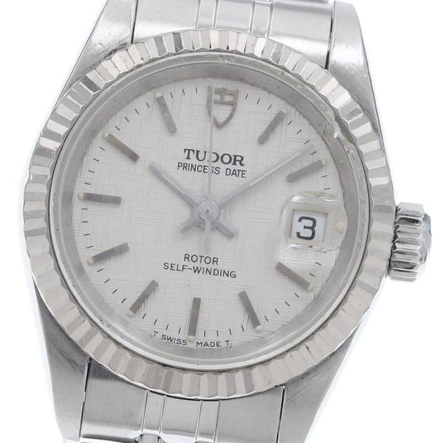 チュードル TUDOR 92414 プリンセス デイト WGベゼル 自動巻き レディース _949596
