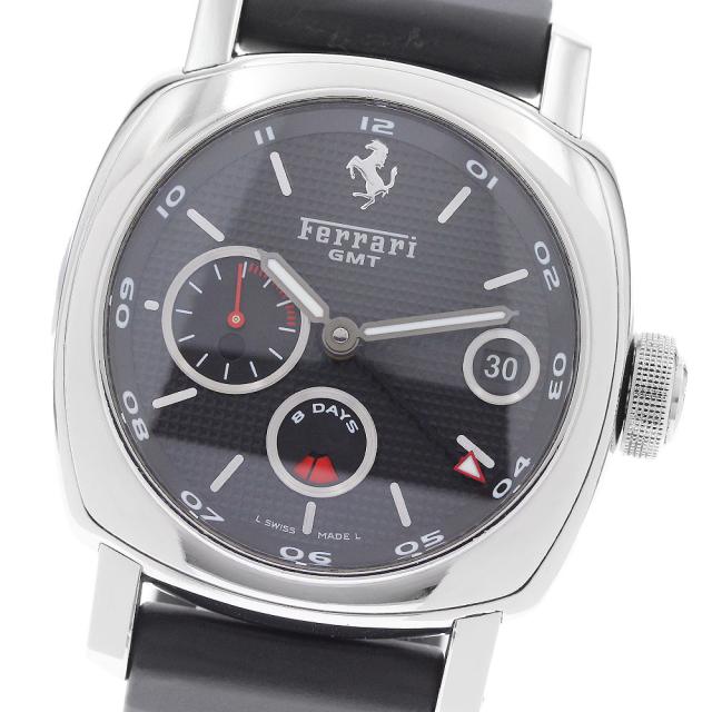 オフィチーネパネライ OFFICINE PANERAI FER00012 フェラーリ グラントゥーリズモ 8DAYS GMT 手巻き メンズ _956995