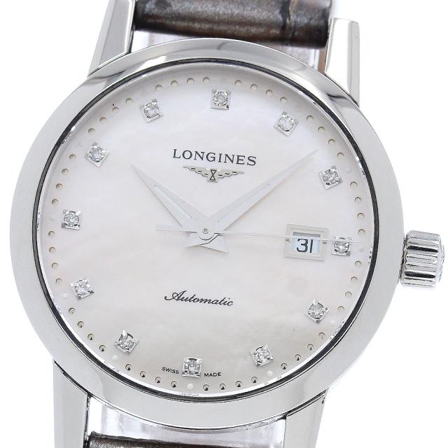 ロンジン LONGINES L4.325.4 ロンジン 1832 デイト 自動巻き レディース _957170