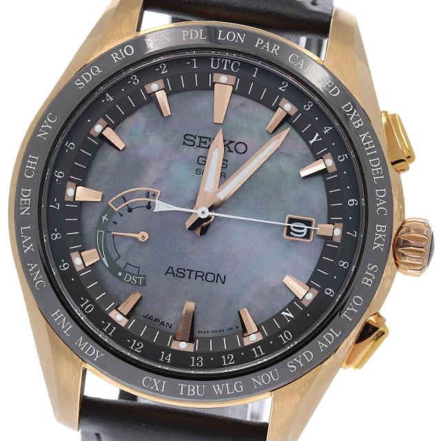 セイコー SEIKO SBXB105/8X22-0AE0-2 アストロン ノバク・ジョコビッチ 2016年限定 デイト ソーラー電波 メンズ 箱・保証書付き_958210