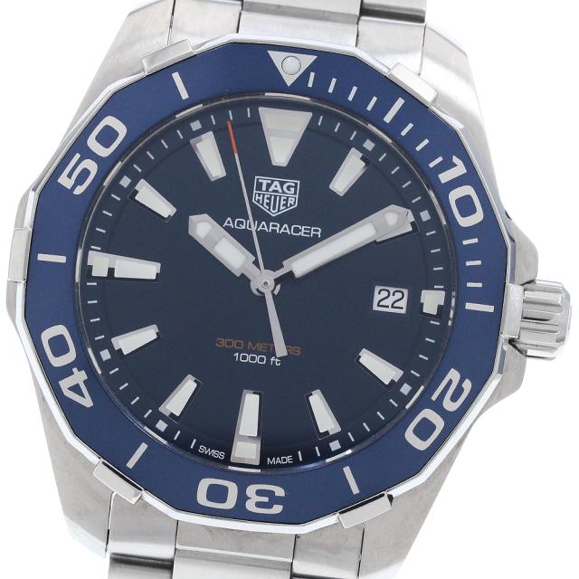 タグホイヤー TAG HEUER WAY111C アクアレーサー デイト クォーツ メンズ _956652