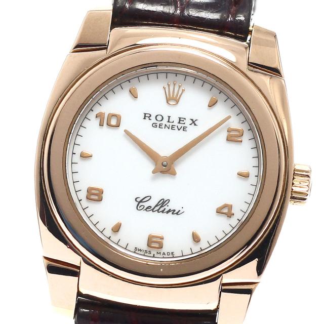 ロレックス ROLEX 5310 チェリーニ K18PG Cal.1602 手巻き レディース _955359