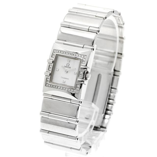 オメガ OMEGA 1528.76 コンステレーション カレ ダイヤベゼル 4Pダイヤ クォーツ レディース _957052_1
