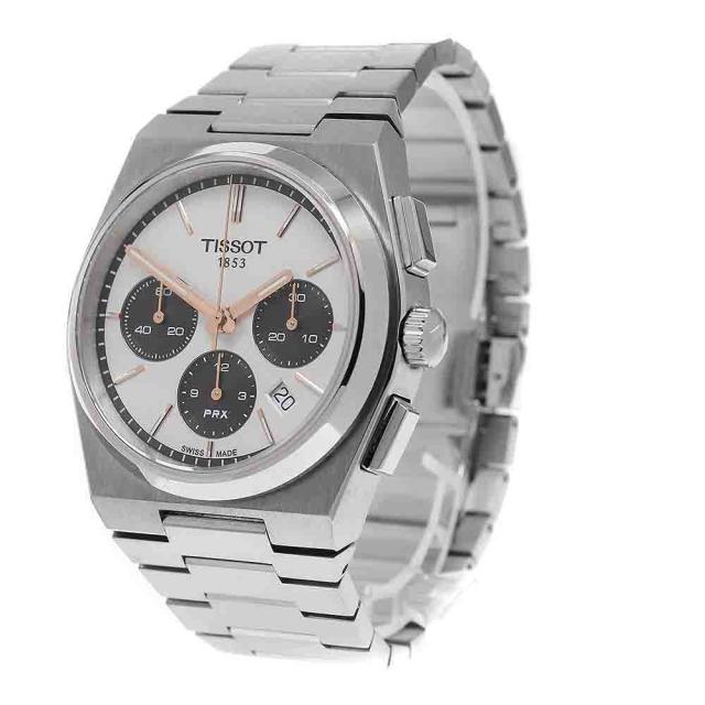 ティソ TISSOT T137.427.11.011.00 PRX クロノグラフ デイト 自動巻き メンズ 良品 _956867_1