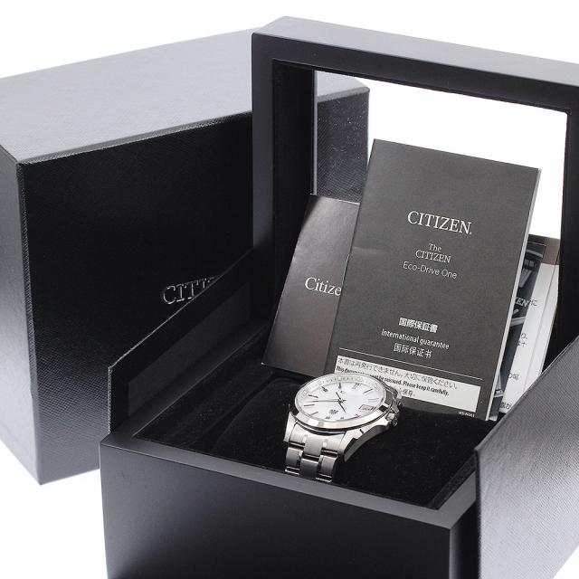 シチズン CITIZEN AQ4091-56A/A060-T027351 ザ・シチズン 藍染和紙文字盤 エコドライブ ソーラー メンズ 箱・保証書付き_958333_1