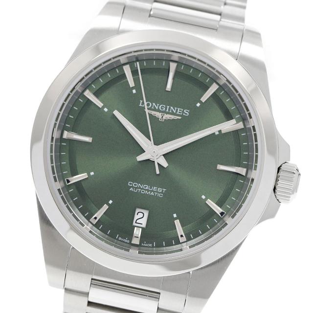 ロンジン LONGINES L3.720.4.02.6 コンクエスト デイト 自動巻き メンズ 極美品 箱・保証書付き_959790