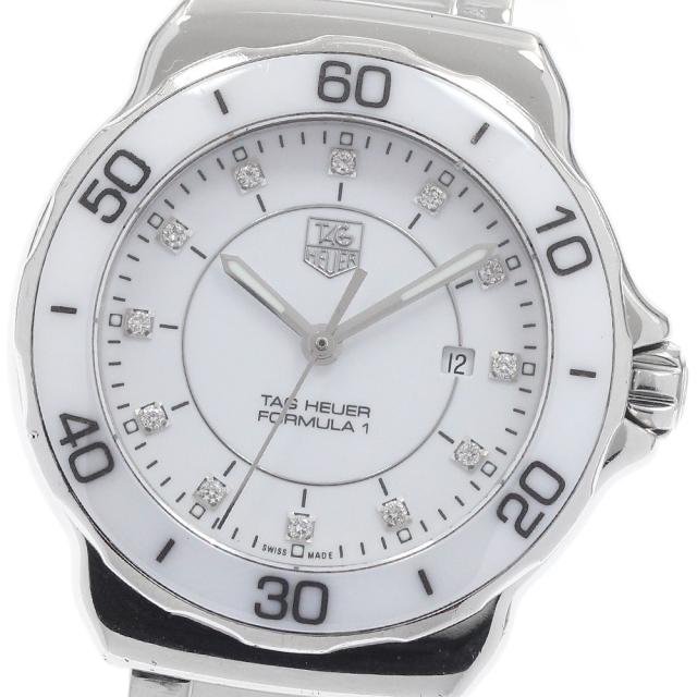 タグホイヤー TAG HEUER WAH1315.BA0868 フォーミュラ1 12Pダイヤ デイト クォーツ レディース 保証書付き_958083