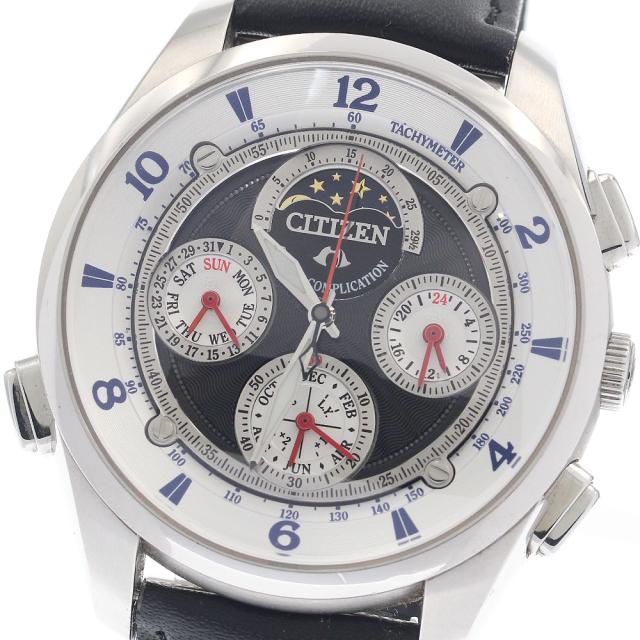 シチズン CITIZEN 6772-T009832 カンパノラ グランドコンプリケーション クロノグラフ クォーツ メンズ 箱付き_958584