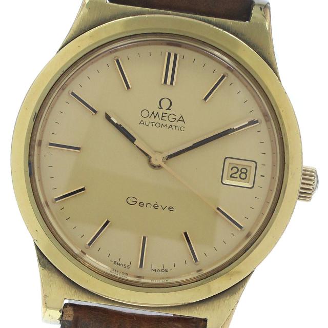 オメガ OMEGA 166.0168 ジュネーブ デイト Cal.1012 自動巻き メンズ _950458
