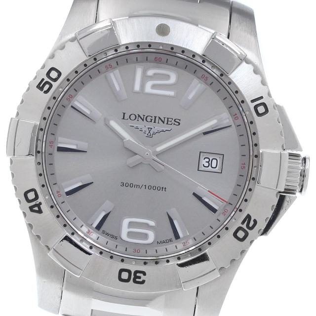 ロンジン LONGINES L3.647.4 ハイドロコンクエスト デイト クォーツ メンズ _954636