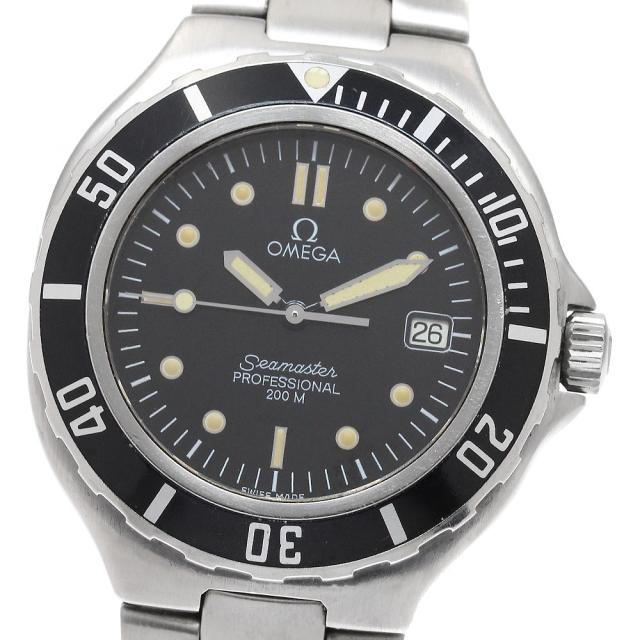 オメガ OMEGA シーマスター200ｍ デイト クォーツ メンズ _956631