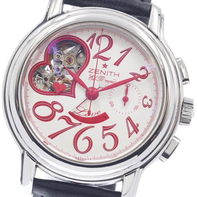 ゼニス ZENITH 03.1230.4021 エルプリメロ クロノマスター オープンハート 自動巻き レディース _957050 126,390円