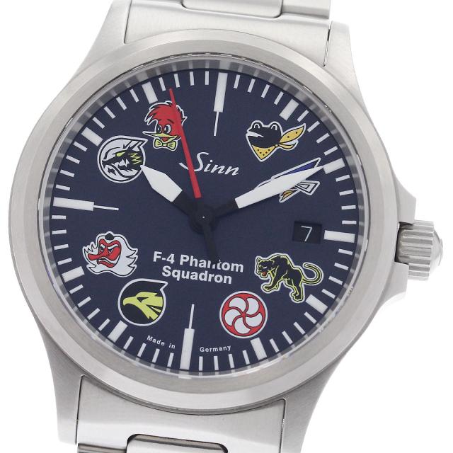 ジン Sinn 556.F-4.？ パイロットウォッチ F-4ファントム 日本限定200本 自動巻き メンズ 美品 _958403