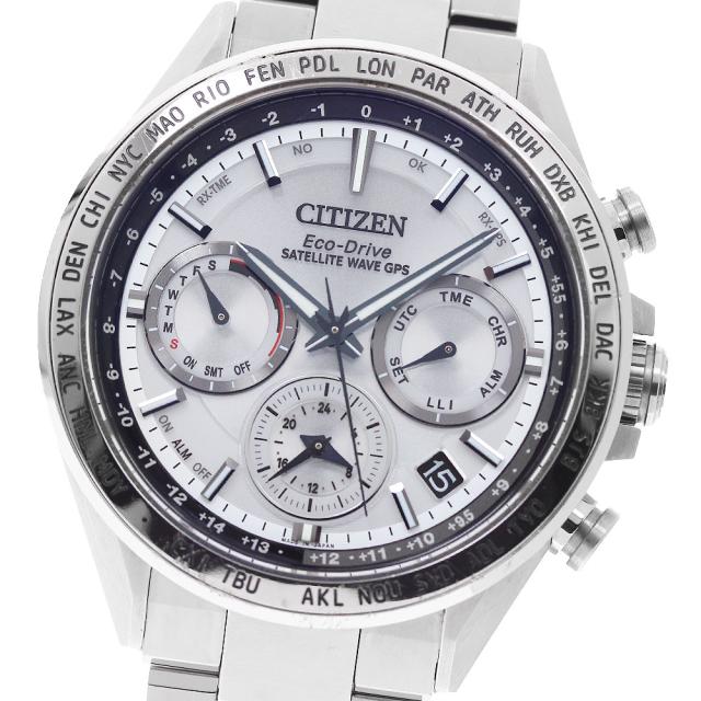 シチズン CITIZEN CC4010-80A/F950-T026656 アテッサ エコドライブ GPS ソーラー電波 メンズ 箱・保証書付き_959771