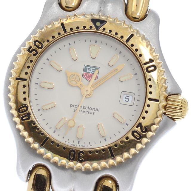 TAGHeuer クォーツレディース腕時計 WG1321-2 稼働品 タグホイヤー TAG HEUER WG1321-2 セル デイト クォーツ レディース