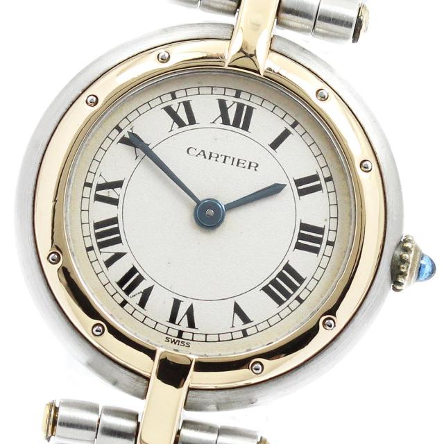 カルティエ CARTIER 84084241 パンテールSM ラウンド 1ロウ クォーツ レディース _951311