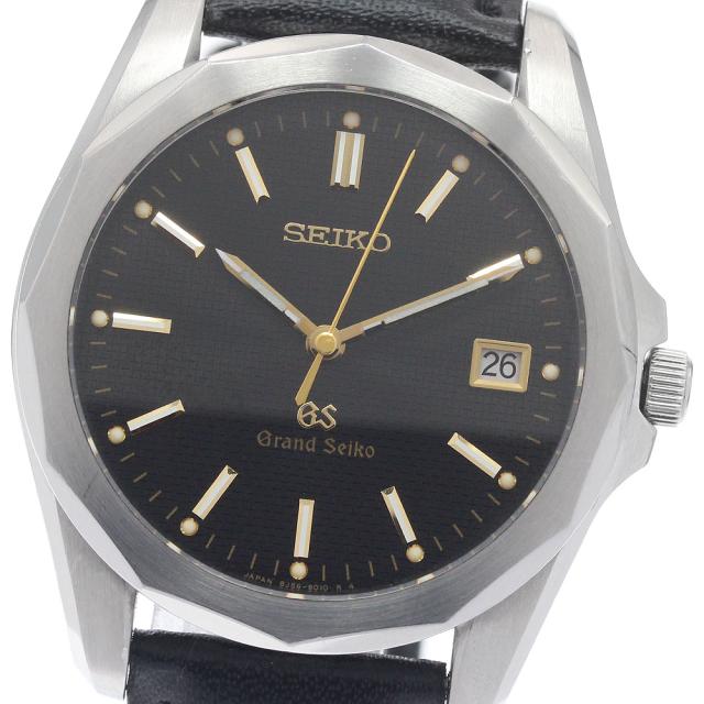 セイコー SEIKO 8J56-8010/SBGF005 グランドセイコー デイト クォーツ メンズ 内箱・保証書付き_958588
