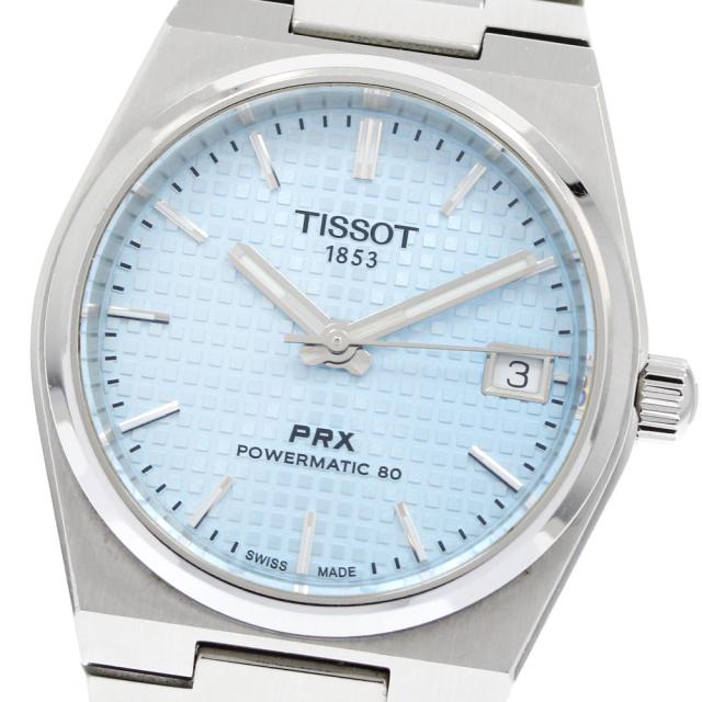 ティソ TISSOT T137.207.11.351.00 PRX パワーマティック80 デイト 自動巻き メンズ 箱・保証書付き_961134
