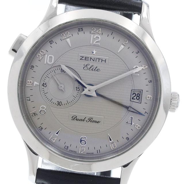 ゼニス ZENITH 03.1125.682 ポートロワイヤル エリート デュアルタイム 自動巻き メンズ _961084