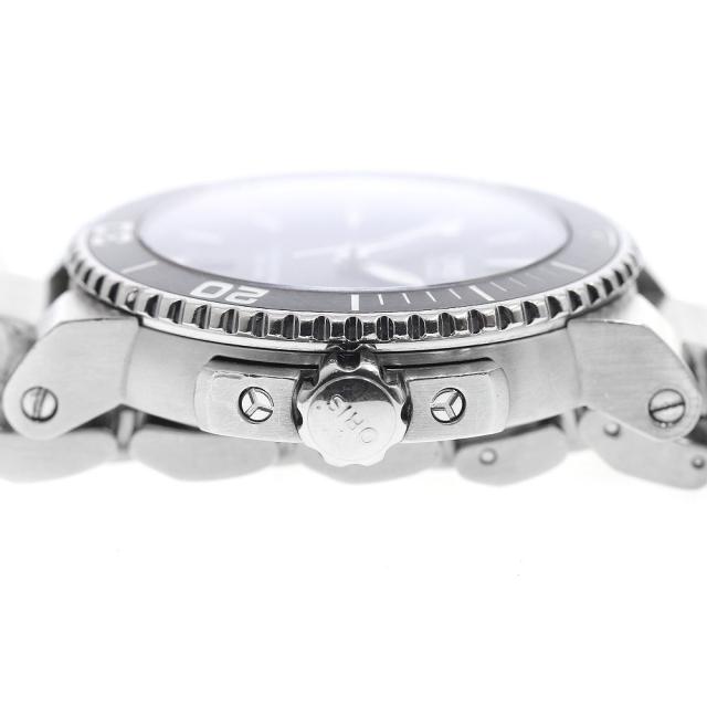 オリス ORIS 7653 アクイス デイト 自動巻き メンズ 保証書付き_952077_5
