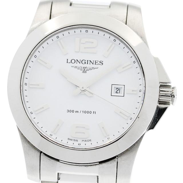 ロンジン LONGINES L3.277.4 コンクエスト デイト クォーツ レディース _945867