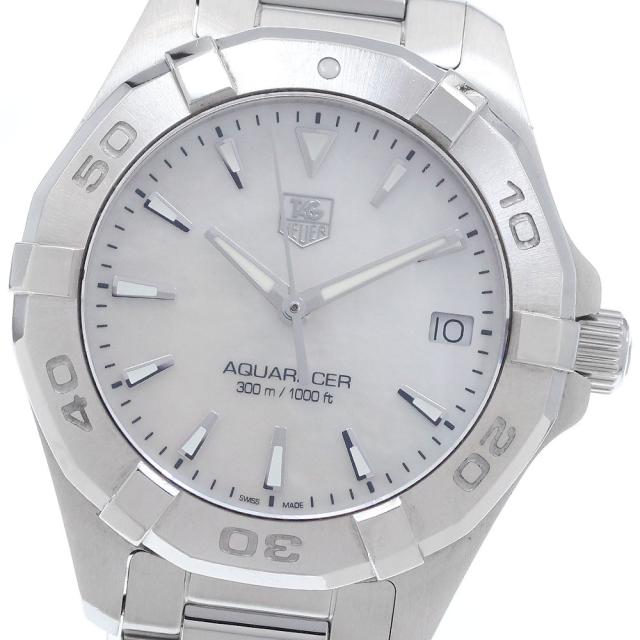 タグホイヤー TAG HEUER WAY1312 アクアレーサー デイト クォーツ レディース 保証書付き_955175