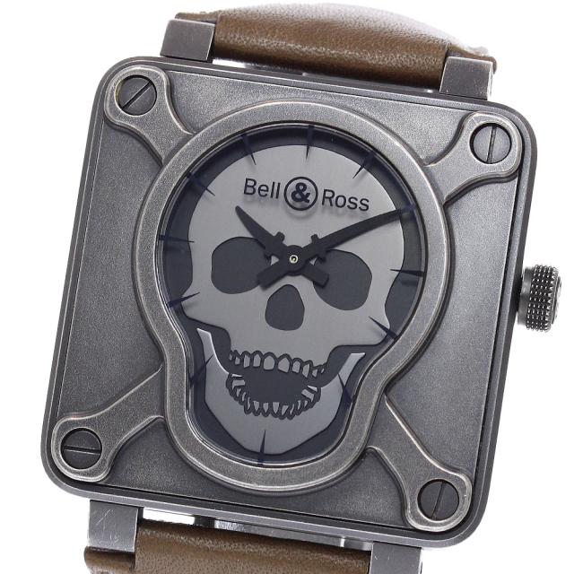 ベル＆ロス Bell＆Ross BR01-92 AIRB2-CA エアボーン2 スカルフェイス 999本限定 自動巻き メンズ _961536