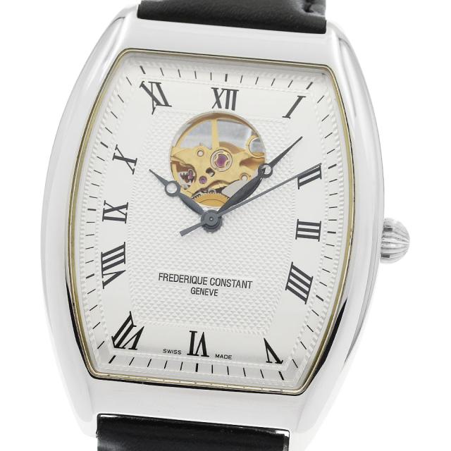 フレデリック・コンスタント FREDERIQUE CONSTANT FC303/310X4T5/6 オープンハート トノー 自動巻き メンズ 良品 _960141