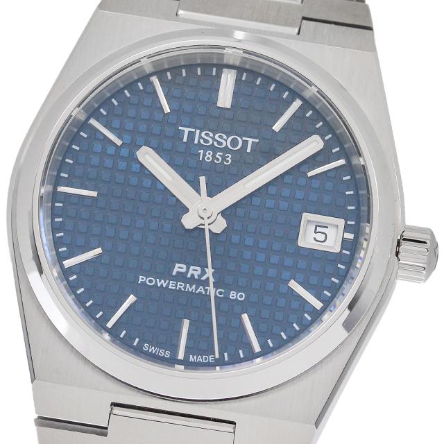 ティソ TISSOT T137.207.11.041.00 PRX パワーマティック80 デイト 自動巻き メンズ 極美品 箱付き_961125