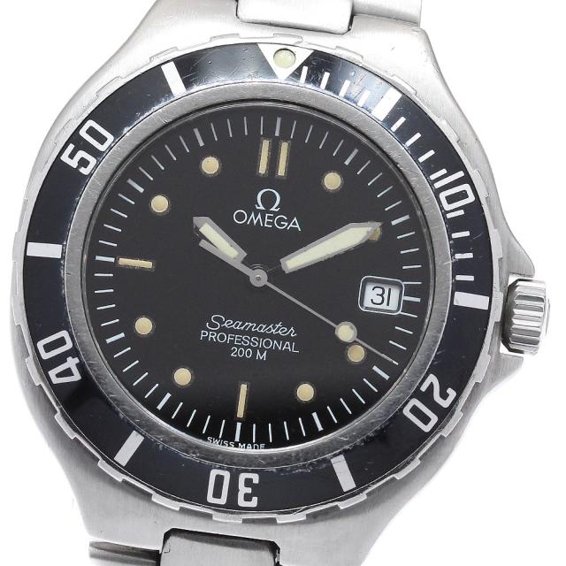 オメガ OMEGA シーマスター200ｍ デイト クォーツ メンズ _961773